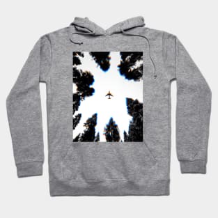 Plane Flying High Hoodie